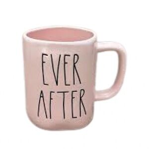 Rae Dunn Ever After Pink Mug  NWOT
